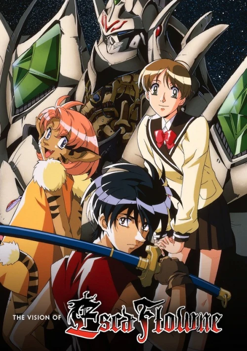 Poster  de la temporada 1 de The Vision of Escaflowne