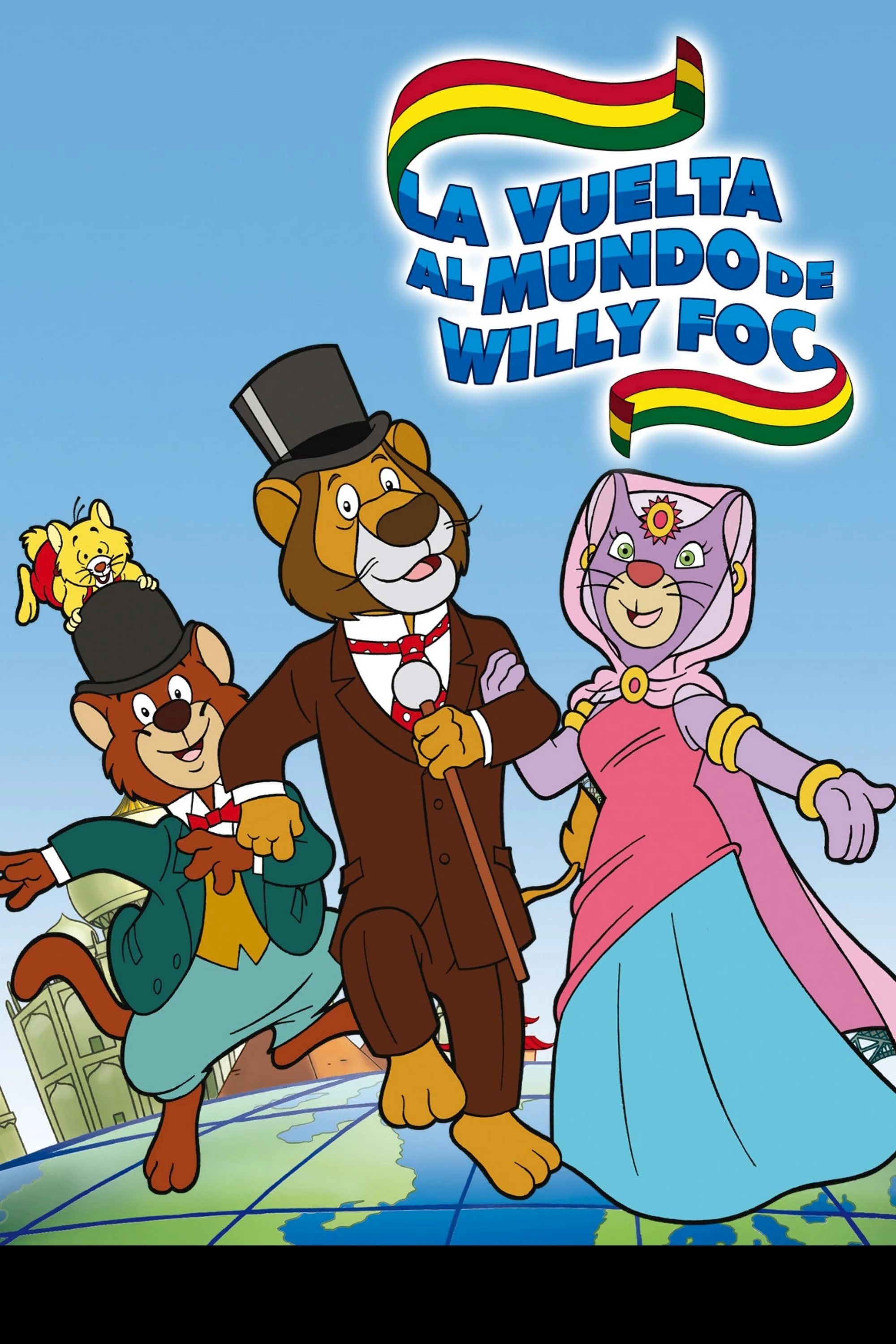 Poster  de Around the World With Willy Fog en español