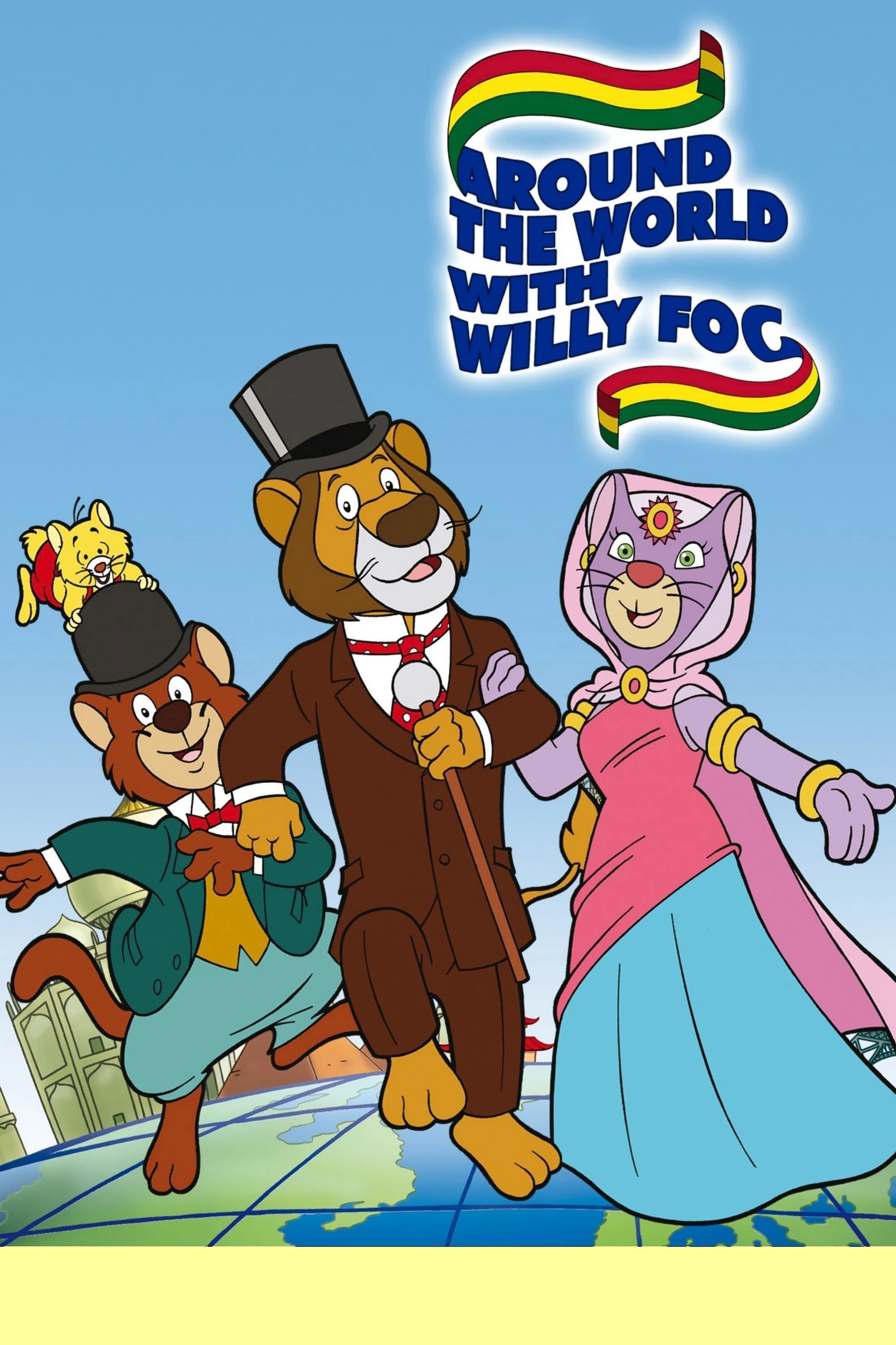 Poster  de Around the World With Willy Fog en inglés