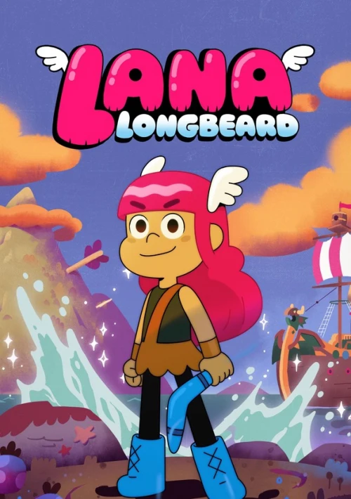 Poster  de la temporada 1 de Lana Longbeard