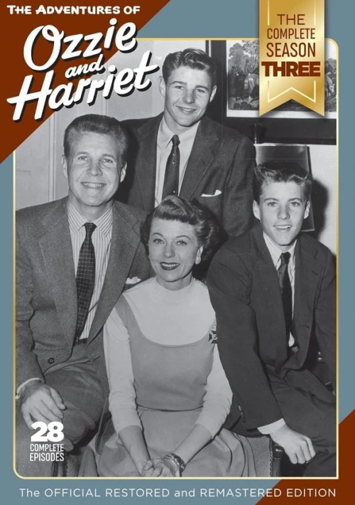 Poster  de la temporada 3 de The Adventures of Ozzie and Harriet