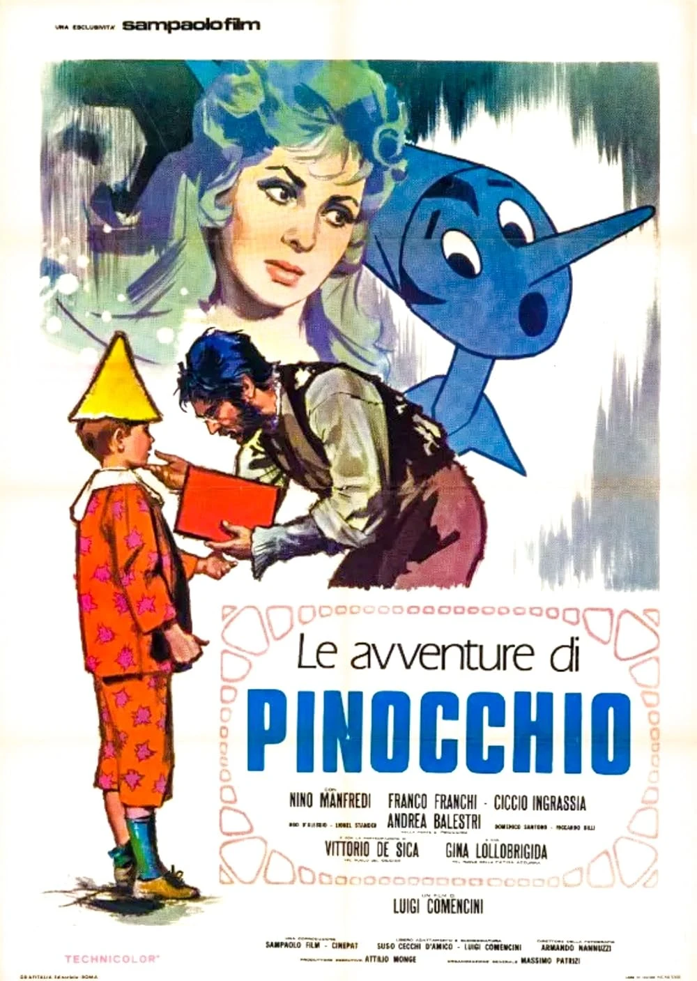 Poster  de The Adventures of Pinocchio