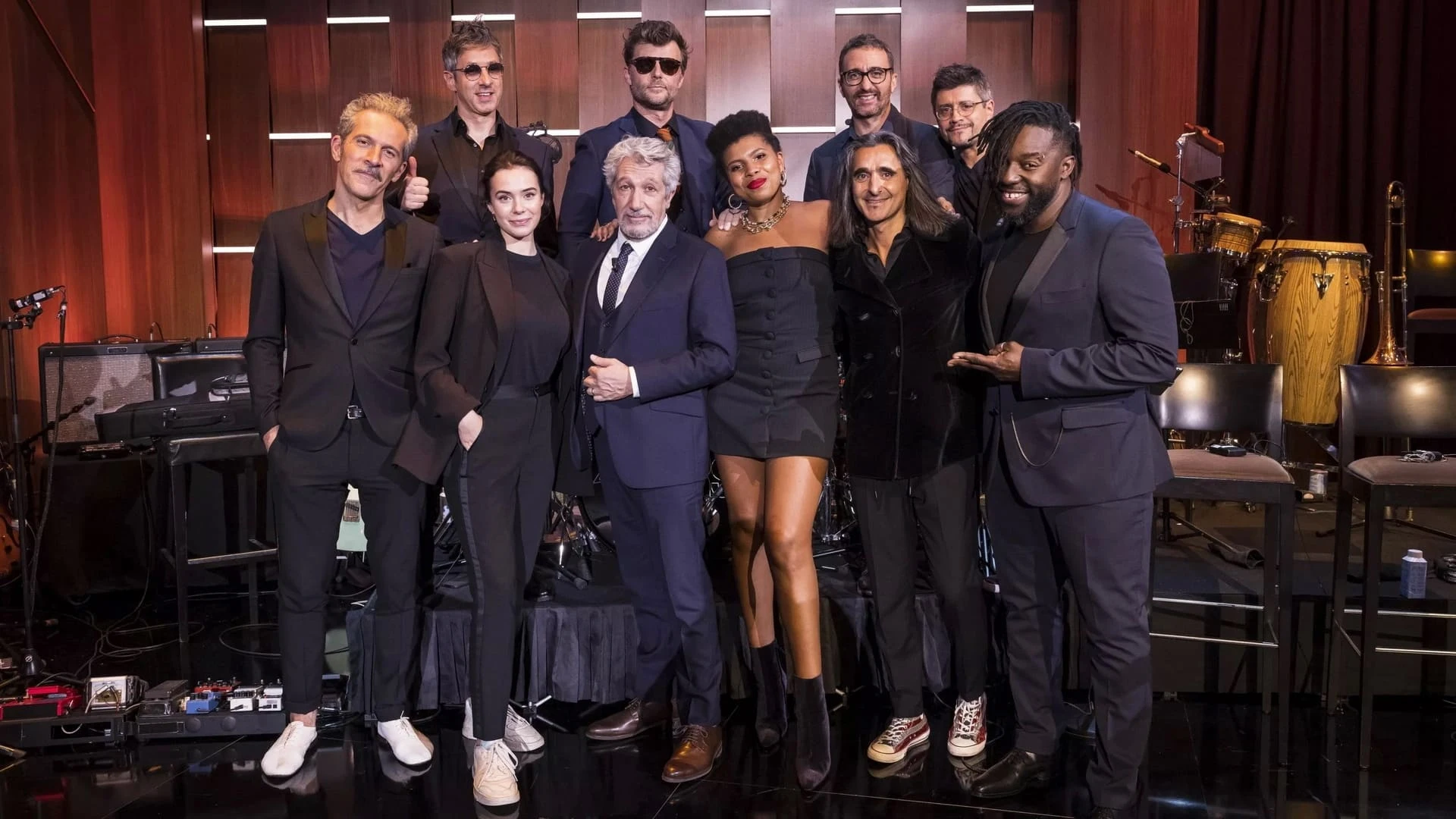 Foto de Le Late avec Alain Chabat