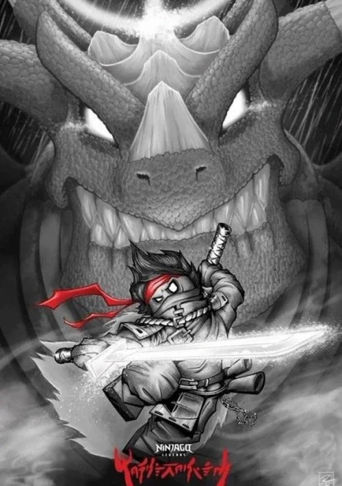 Poster  de la temporada 1 de LEGO Ninjago Legends: Monstrosity