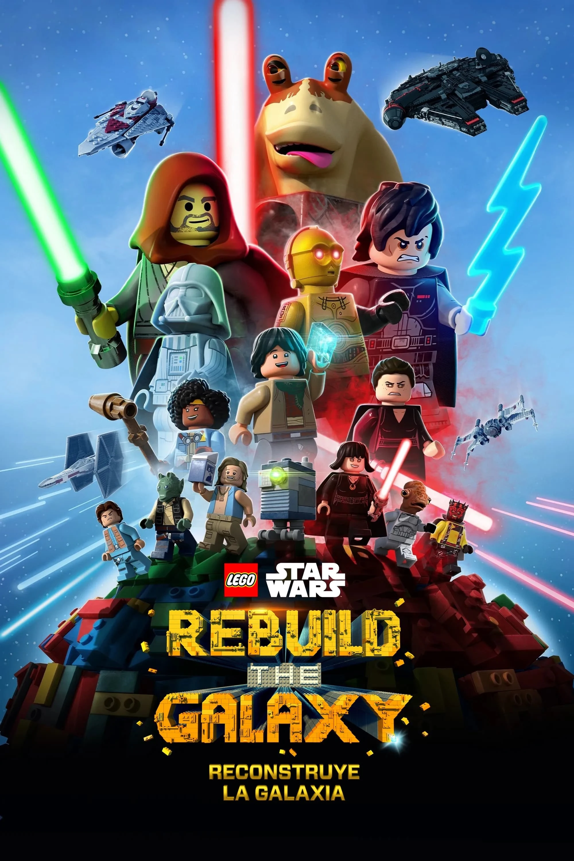 Poster  de LEGO Star Wars: Rebuild the Galaxy en español