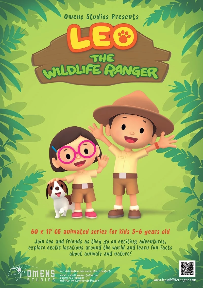 Poster  de Leo the Wildlife Ranger en inglés
