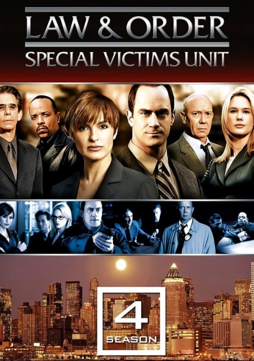 Poster  de la temporada 4 de Law & Order: Special Victims Unit