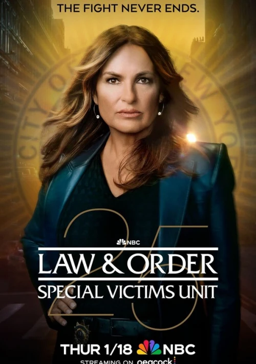 Poster  de la temporada 25 de Law & Order: Special Victims Unit