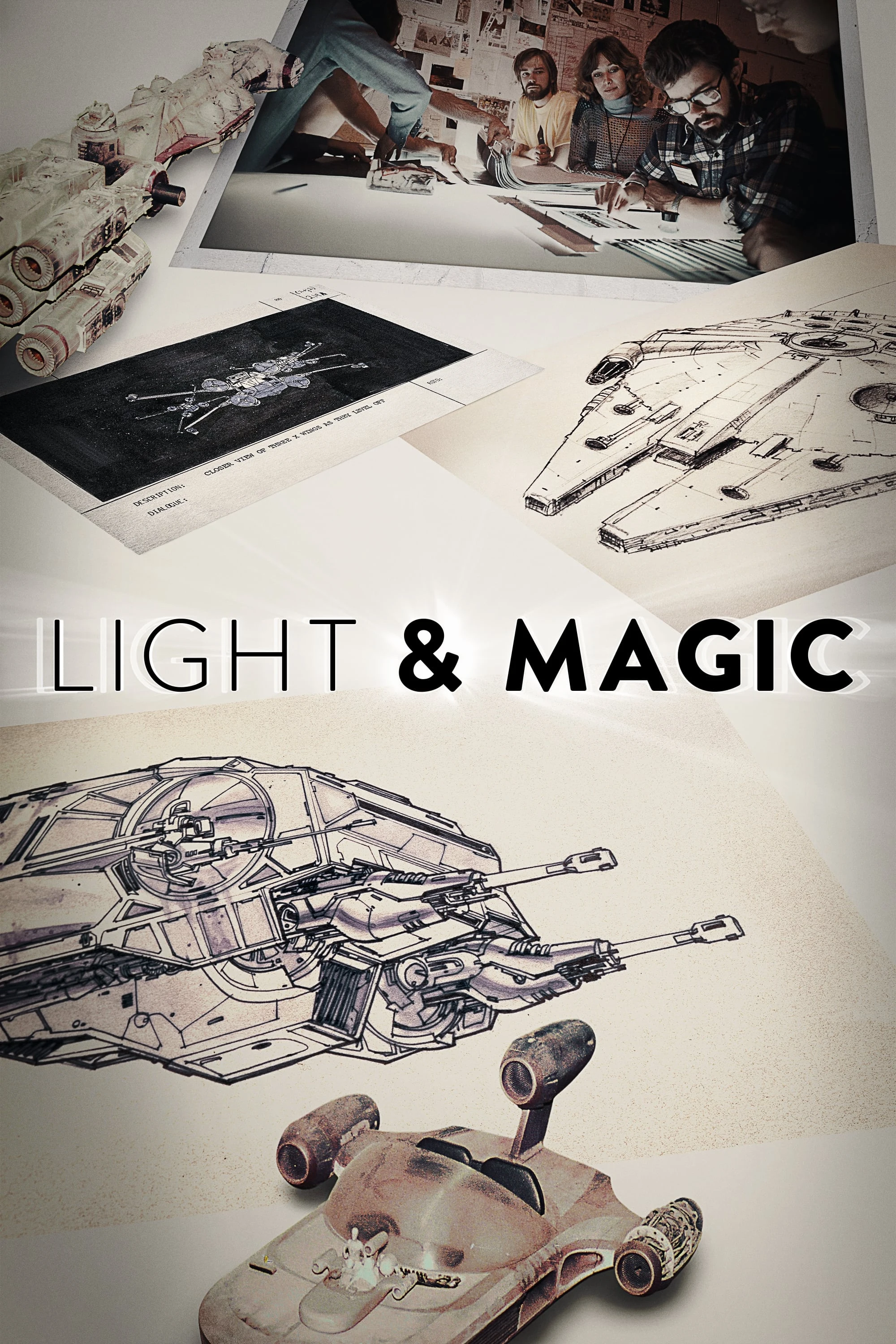 Poster  de Light & Magic en inglés