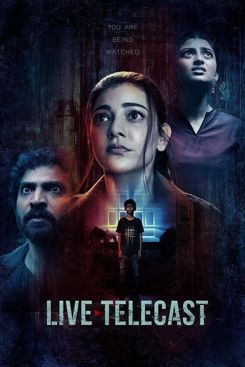 Poster  de Live Telecast en inglés