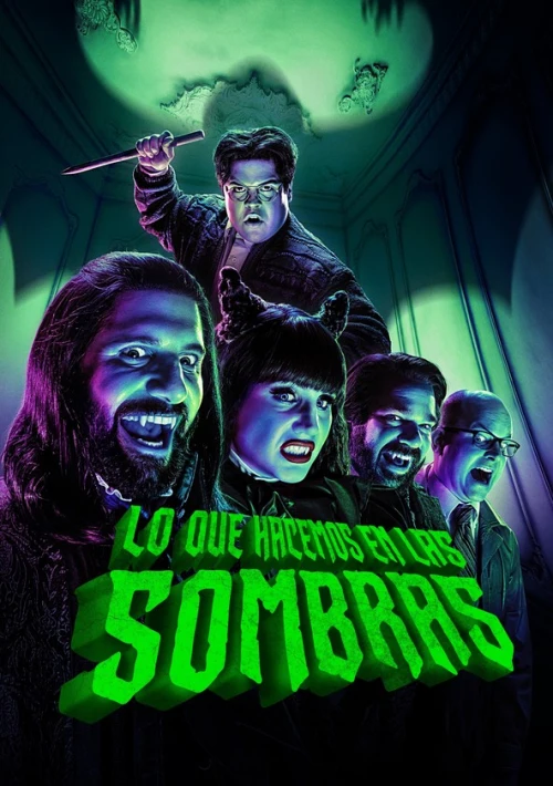 Poster  de la temporada 2 de What We Do in the Shadows