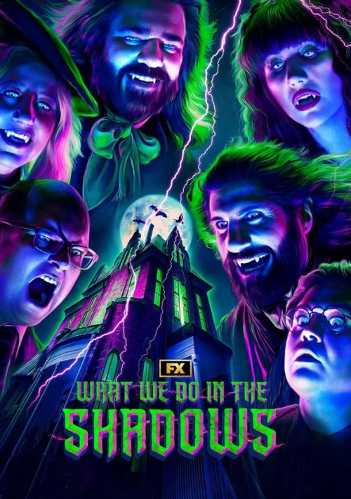 Poster  de la temporada 6 de What We Do in the Shadows