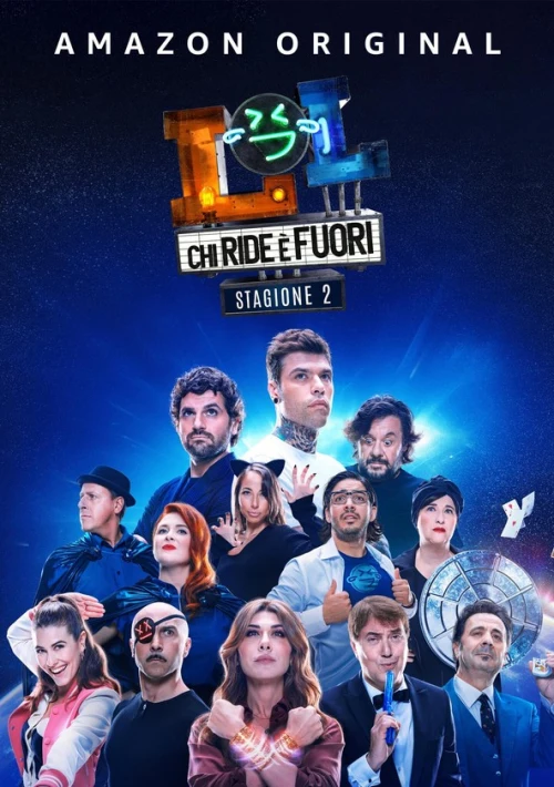 Poster  de la temporada 4 de LOL: Last One Laughing Italy