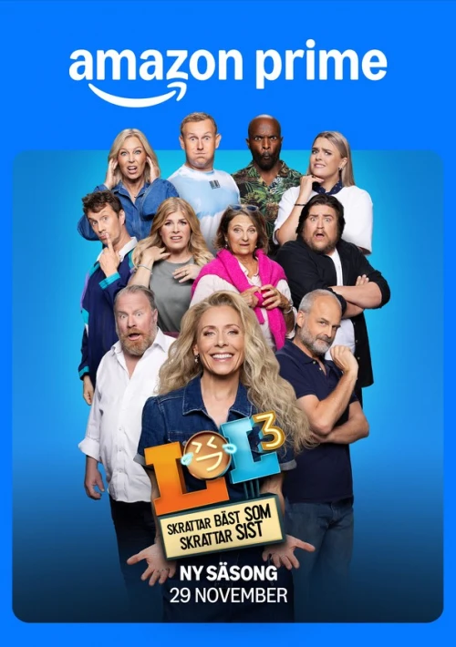 Poster  de la temporada 3 de LOL: Last One Laughing Sweden