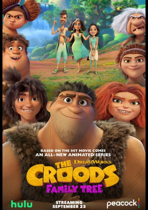 Poster  de la temporada 8 de The Croods: Family Tree