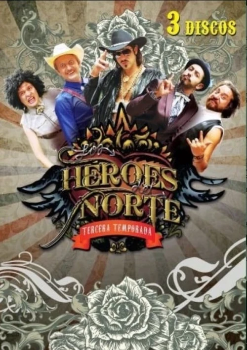 Poster  de la temporada 3 de Los heroes del norte