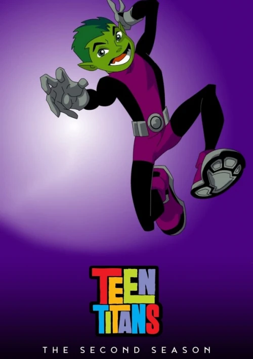 Poster  de la temporada 2 de Teen Titans