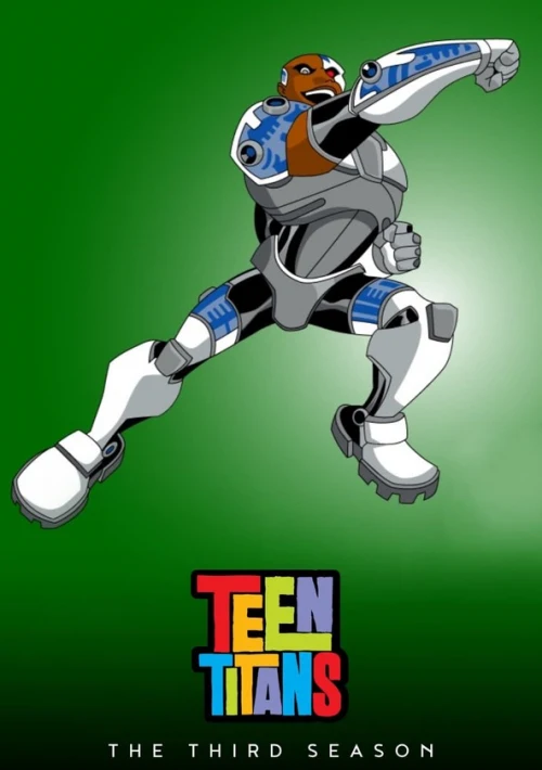 Poster  de la temporada 3 de Teen Titans