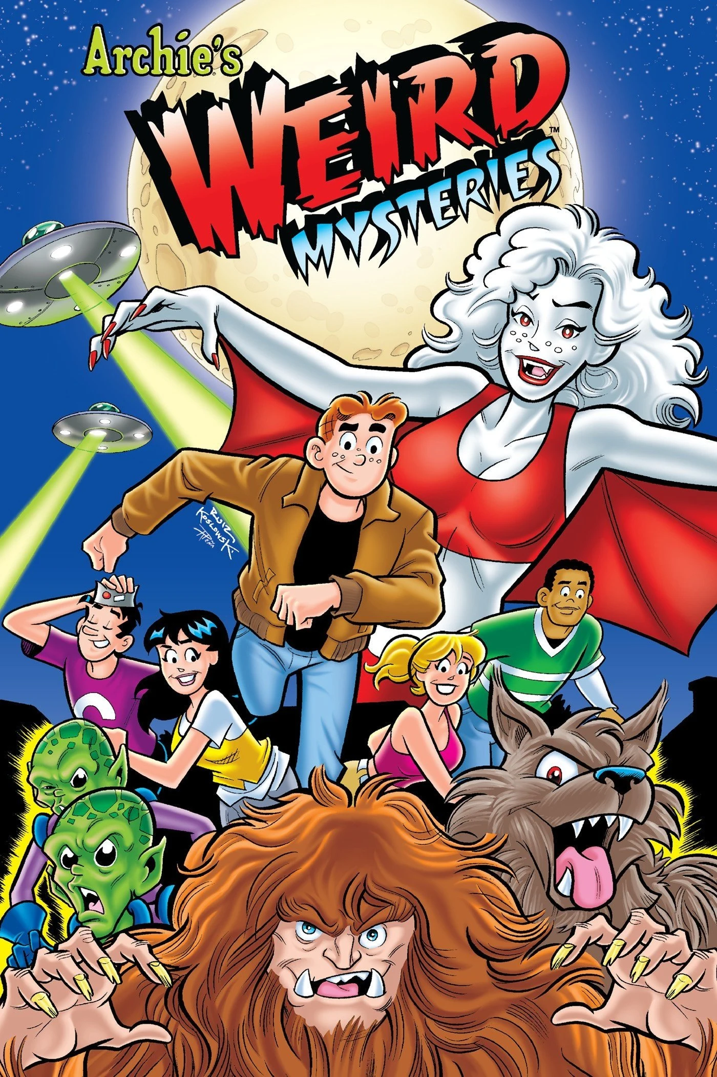 Poster  de Archie's Weird Mysteries en inglés