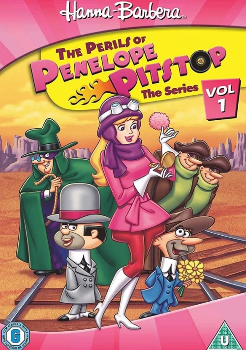 Poster  de la temporada 1 de The Perils of Penelope Pitstop