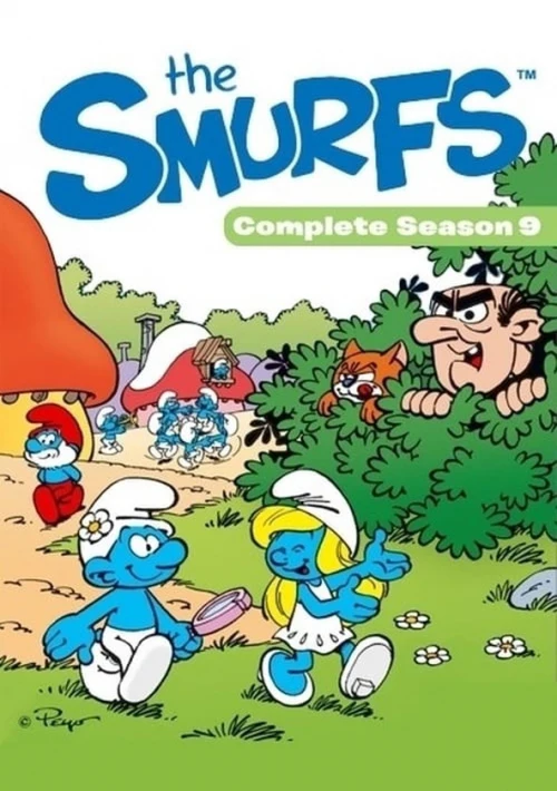 Poster  de la temporada 9 de Los pitufos