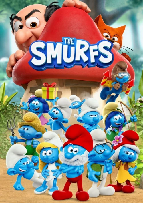 Poster  de la temporada 2 de The Smurfs