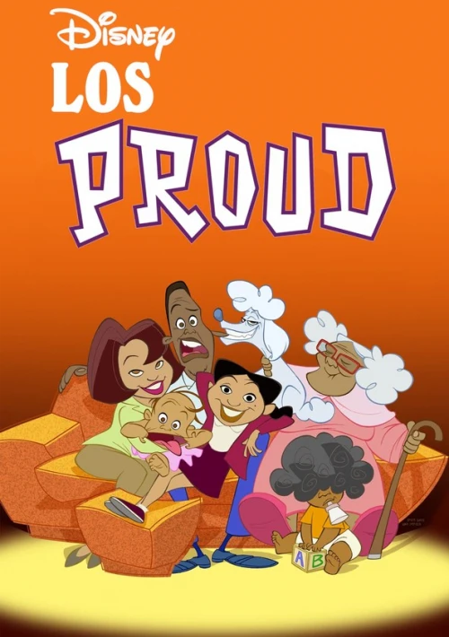 Poster  de la temporada 1 de Los Proud
