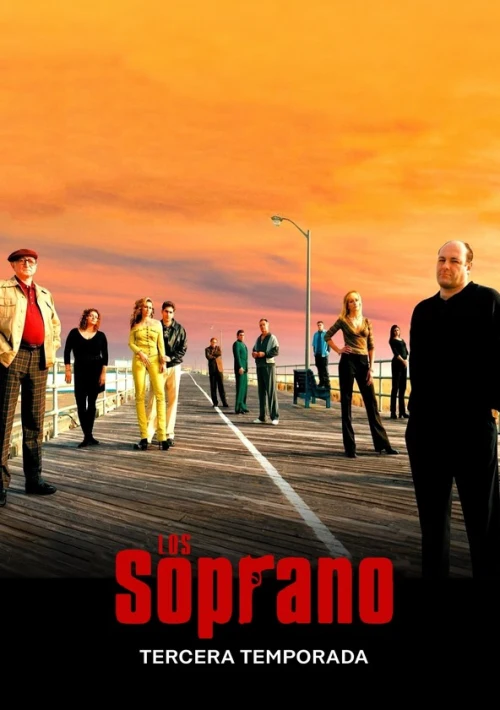 Poster  de la temporada 3 de The Sopranos