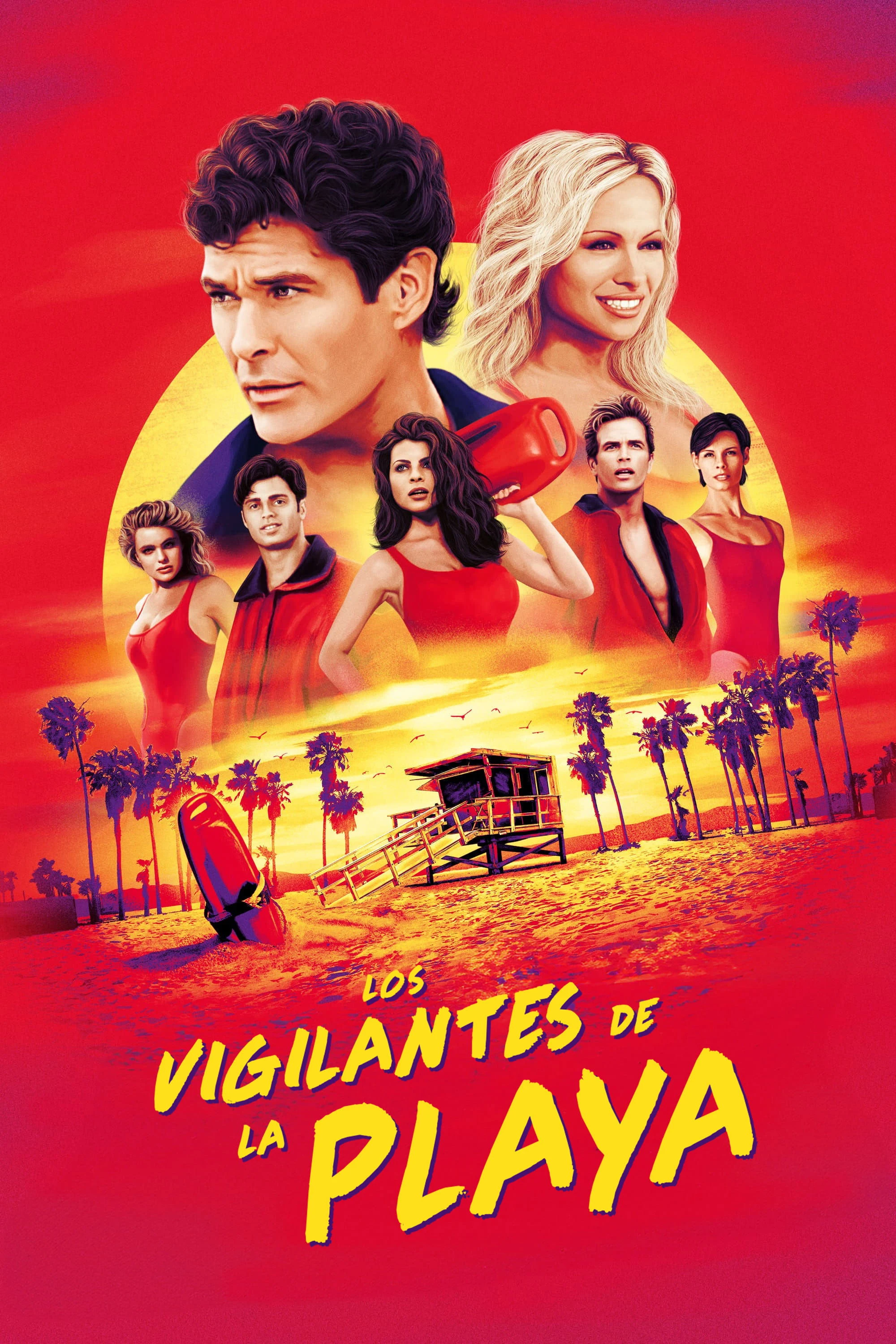 Poster  de Baywatch en español