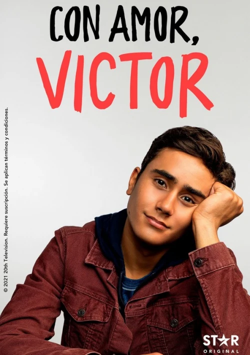 Poster  de la temporada 1 de Love, Victor