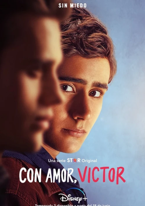 Poster  de la temporada 2 de Love, Victor