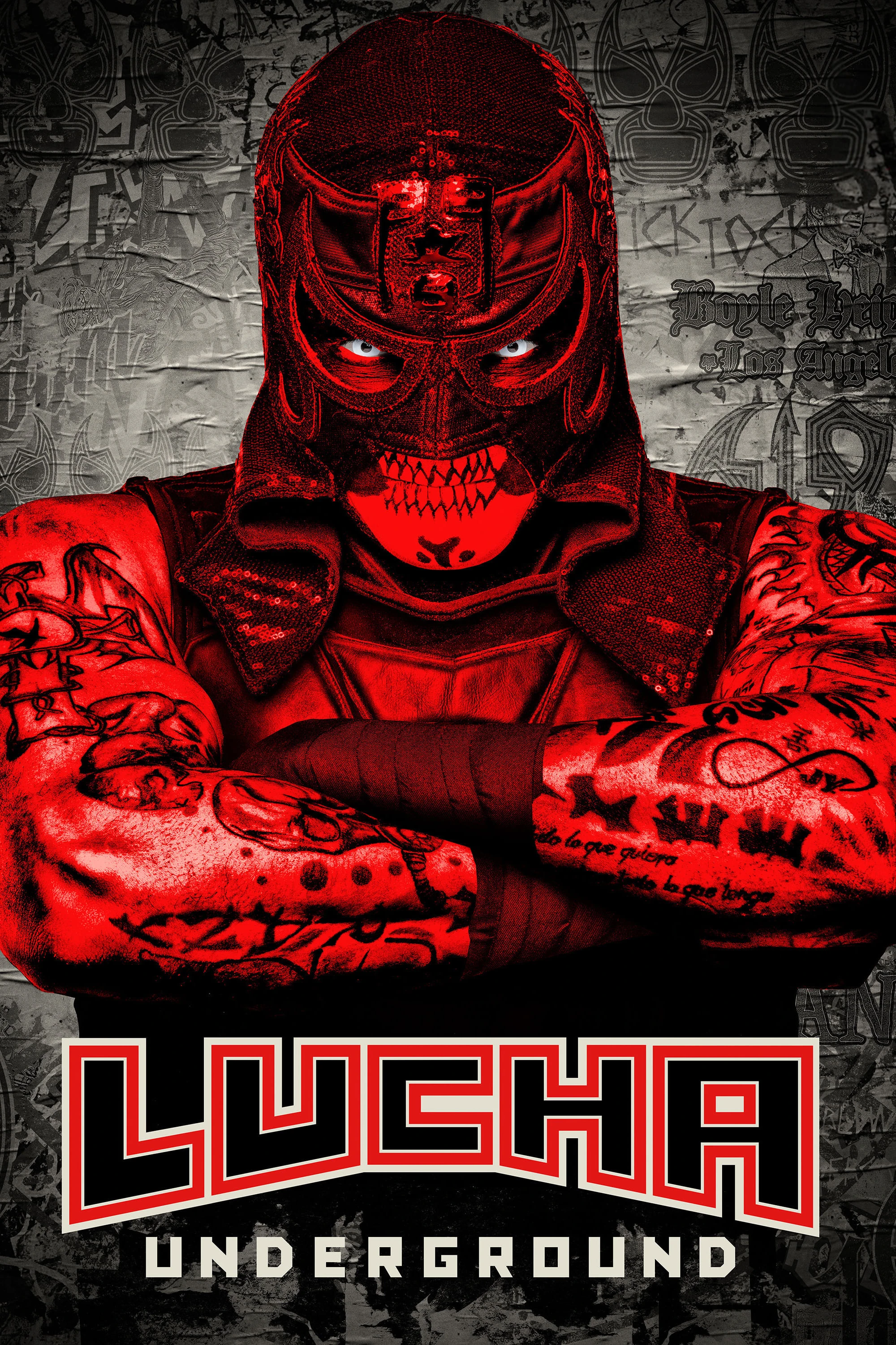 Poster  de Lucha Underground en inglés