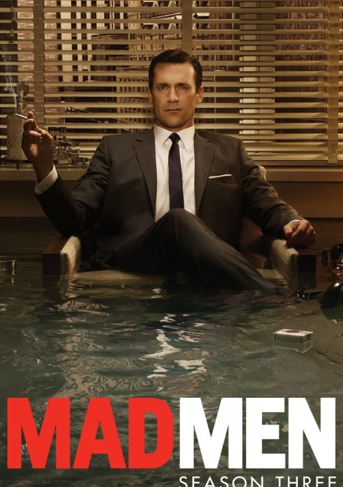 Poster  de la temporada 3 de Mad Men