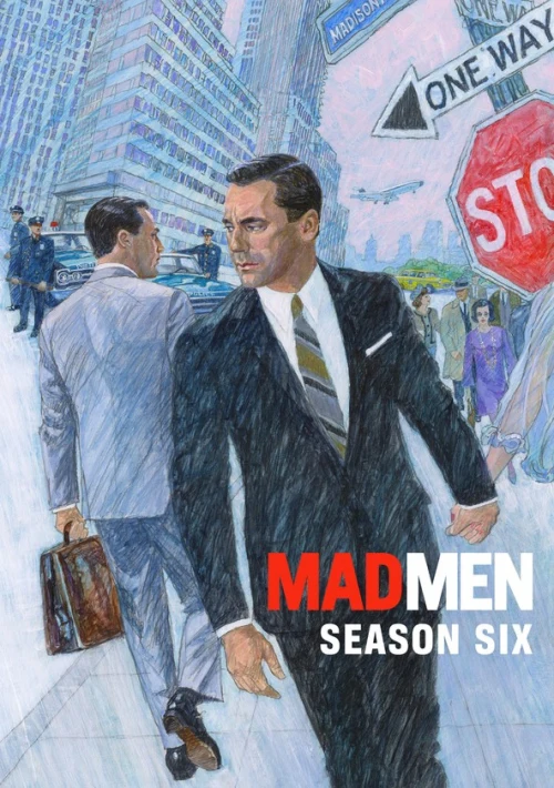 Poster  de la temporada 6 de Mad Men