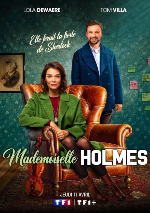 Poster  de la temporada 1 de Mademoiselle Holmes