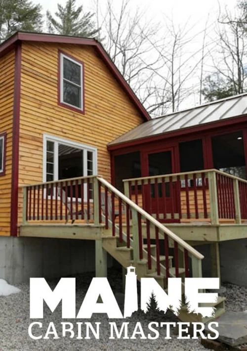 Poster  de la temporada 5 de Maine Cabin Masters