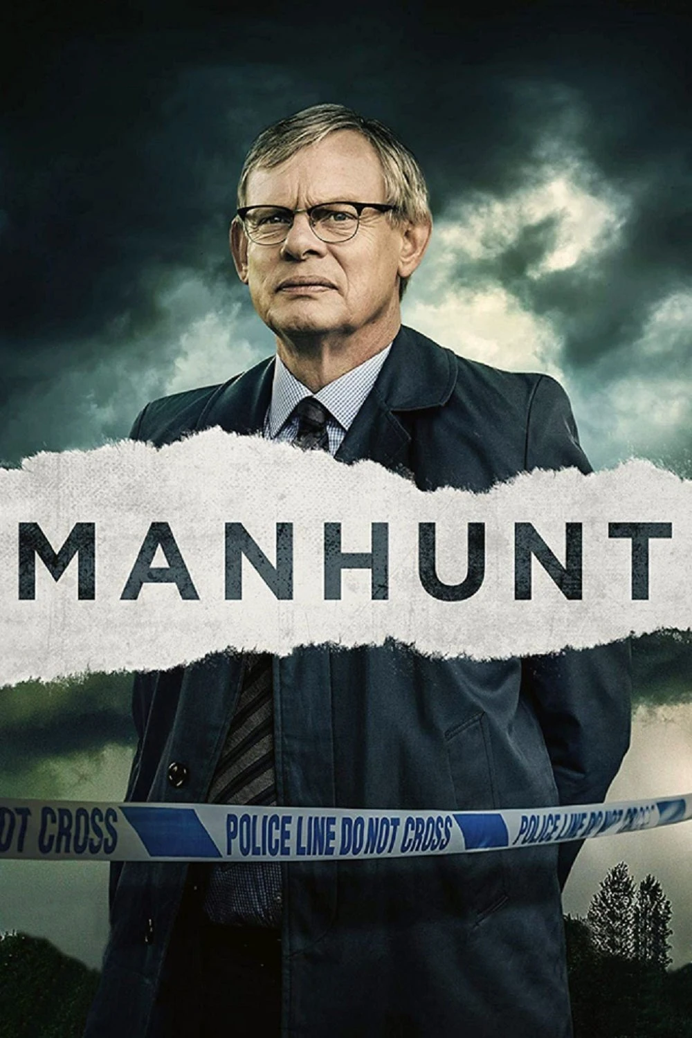 Poster  de Manhunt en inglés