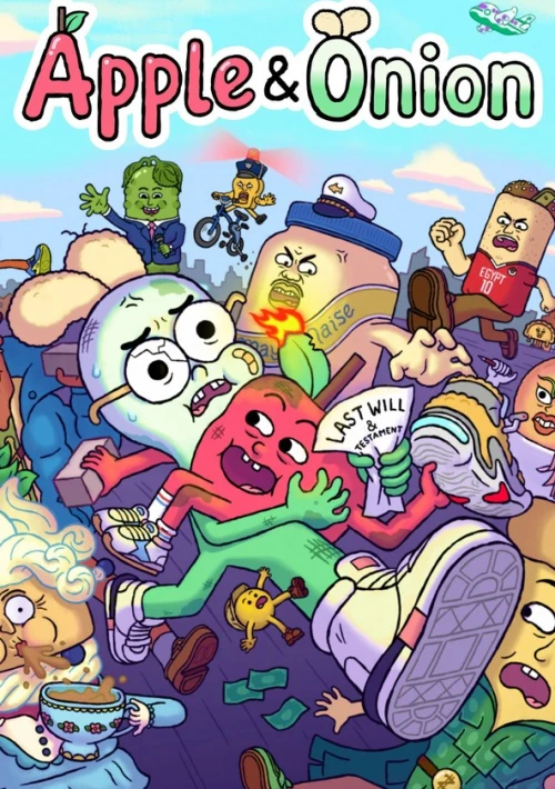Poster  de la temporada 2 de Apple & Onion