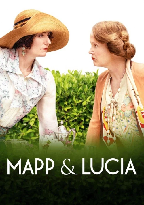 Poster  de la temporada 1 de Mapp and Lucia