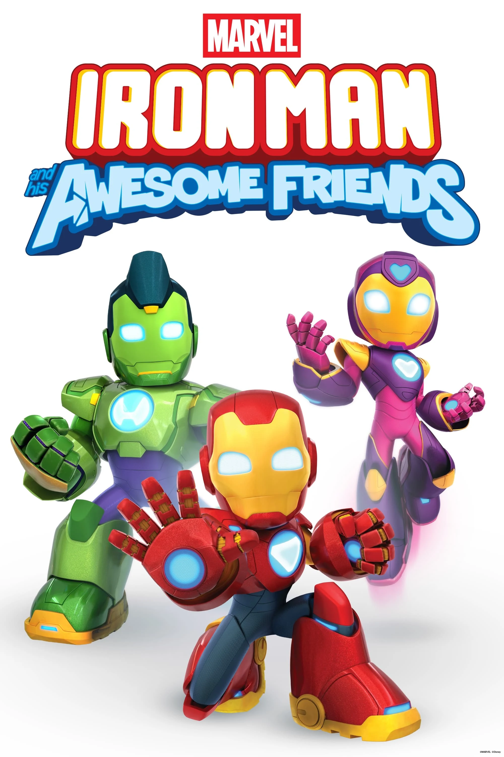 Poster  de Marvel's Iron Man and His Awesome Friends en inglés