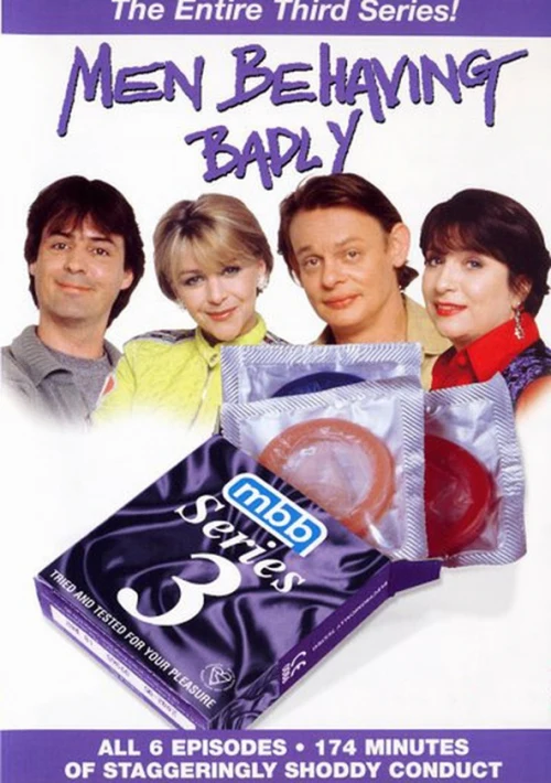 Poster  de la temporada 3 de British Men Behaving Badly