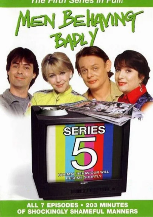 Poster  de la temporada 5 de British Men Behaving Badly