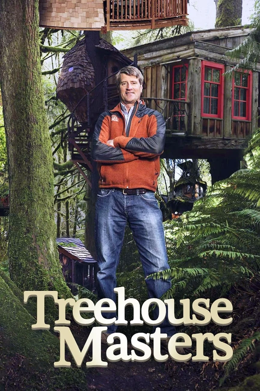 Poster  de Treehouse Masters en inglés