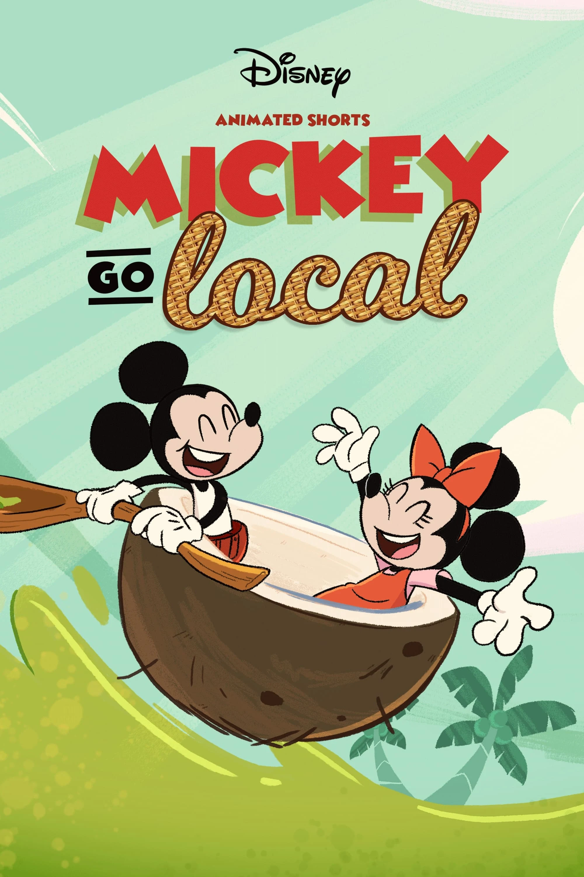 Poster  de Mickey Go Local en inglés