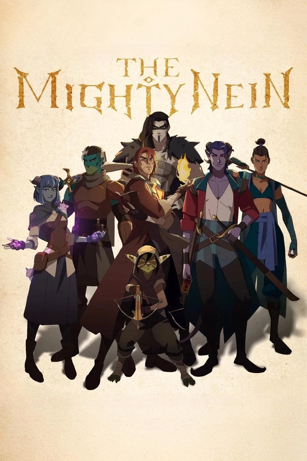 Poster  de Mighty Nein en inglés
