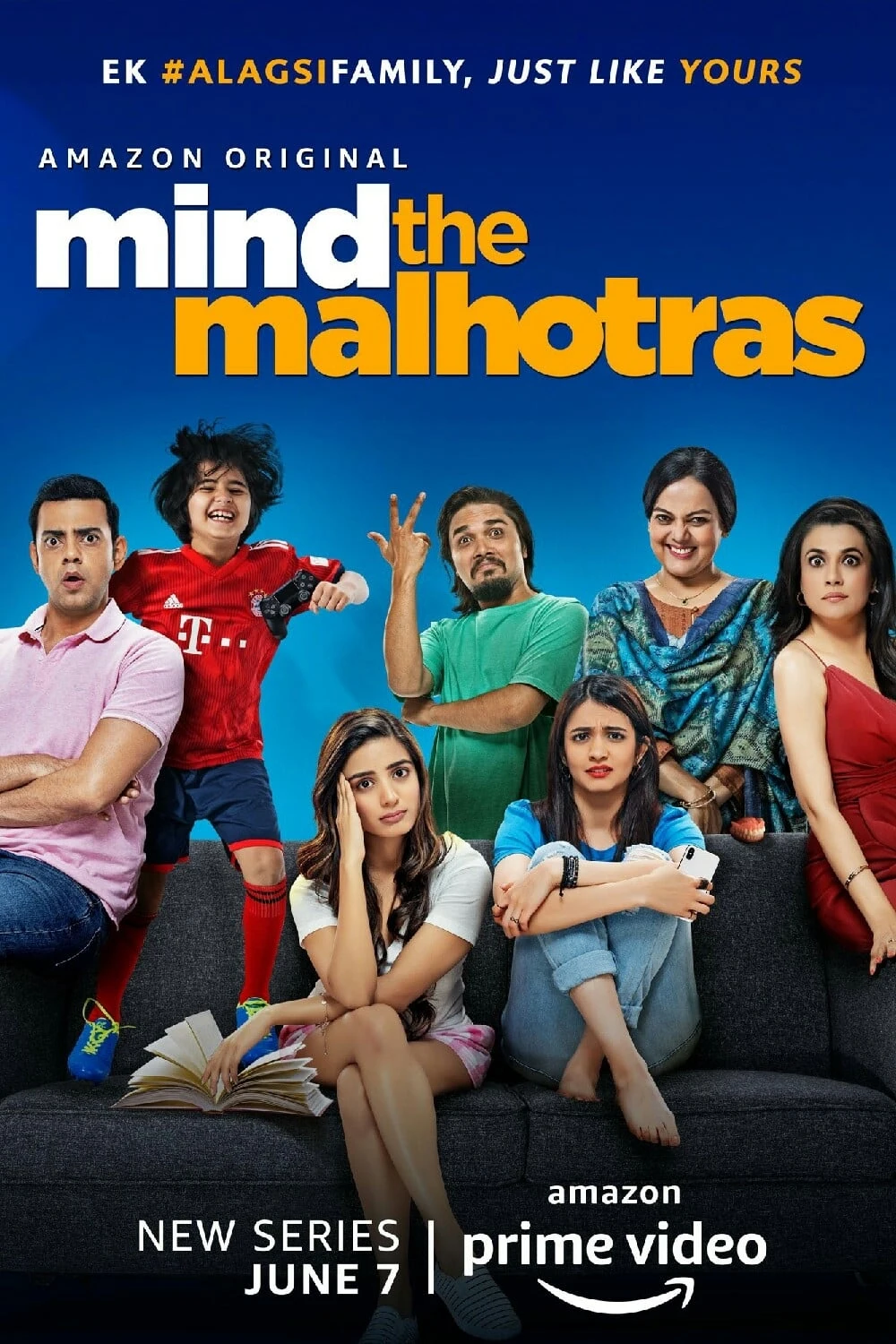 Poster  de Mind the Malhotras en inglés