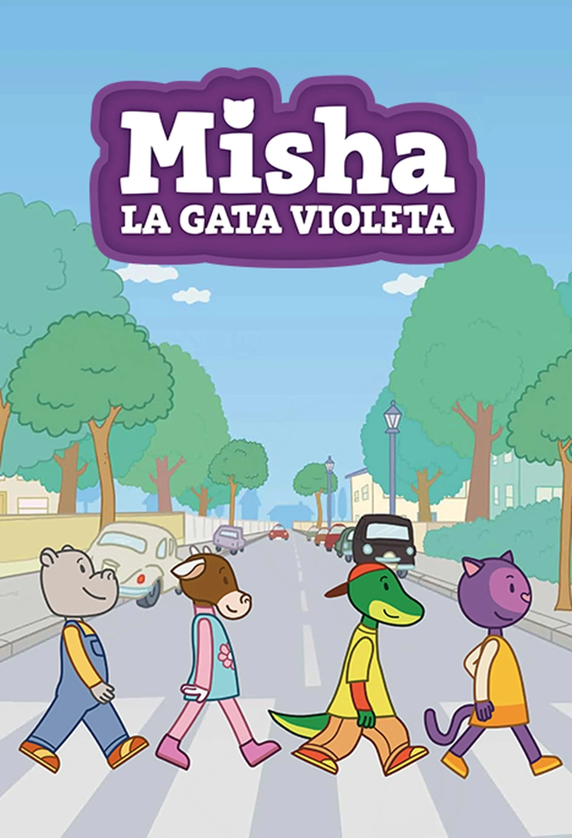 Poster  de Misha the Purple Cat