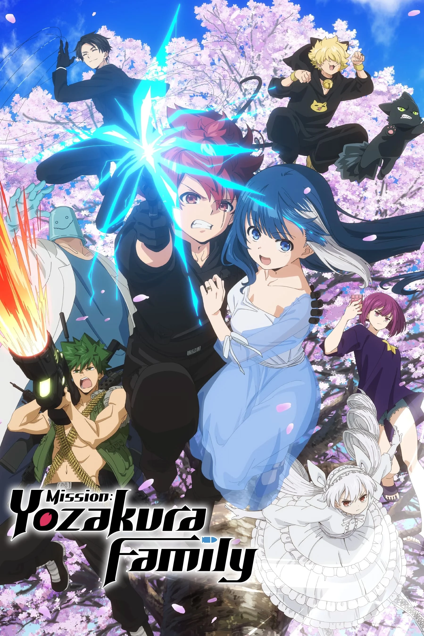 Poster  de Mission: Yozakura Family en inglés