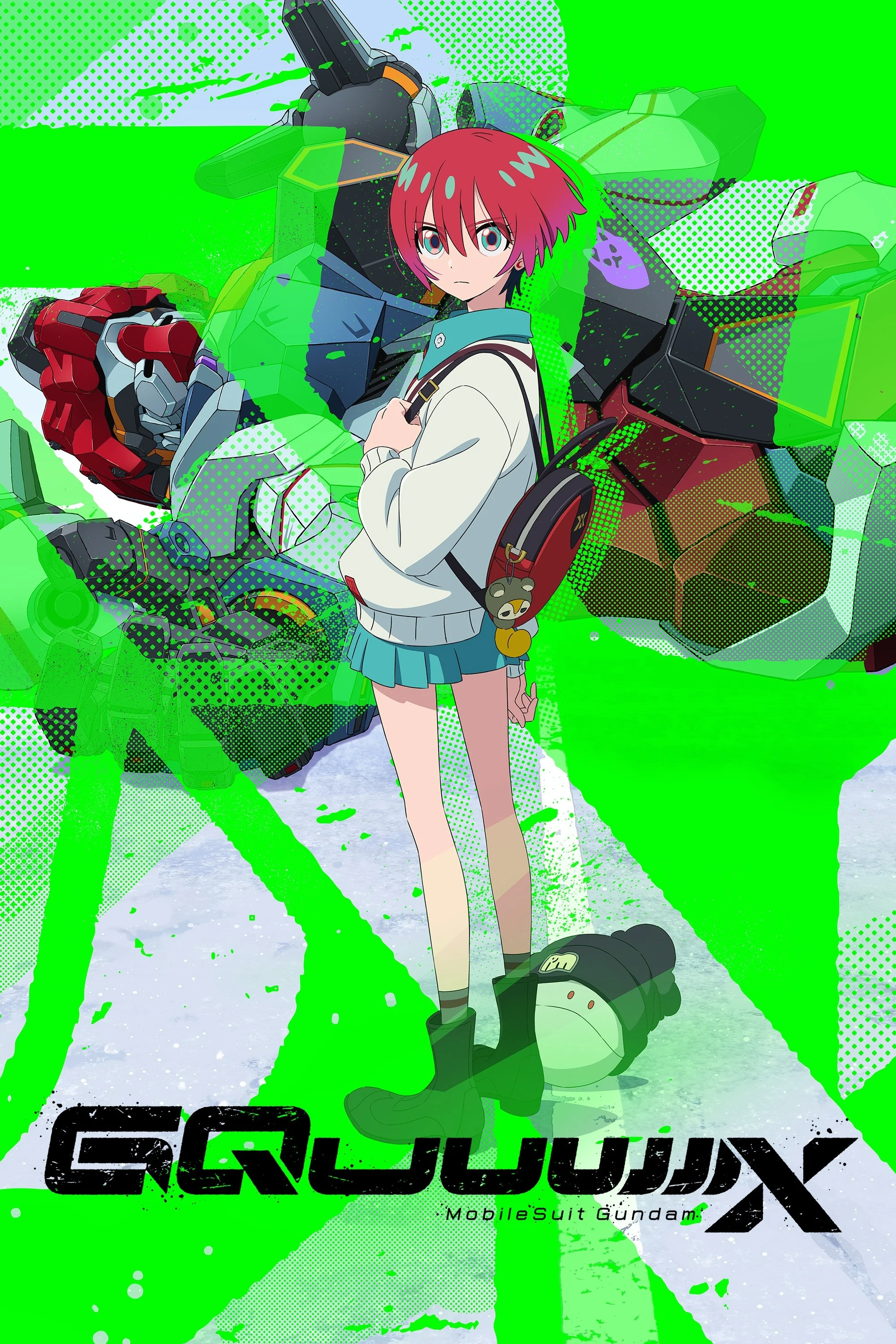 Poster  de Mobile Suit Gundam GQuuuuuuX en inglés