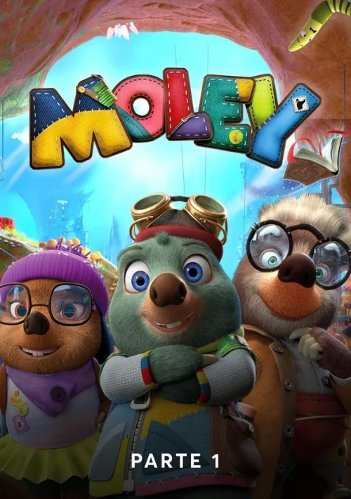 Poster  de la temporada 1 de Moley